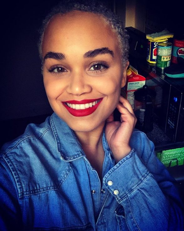 kim smiling