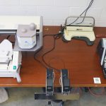 photo of book binding equipment