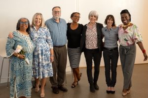 Six faculty at retirement event