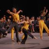 A group of VCUarts dancers perform on stage at Altria Theater in Richmond, Virginia, during the 2026 Commencement celebration.