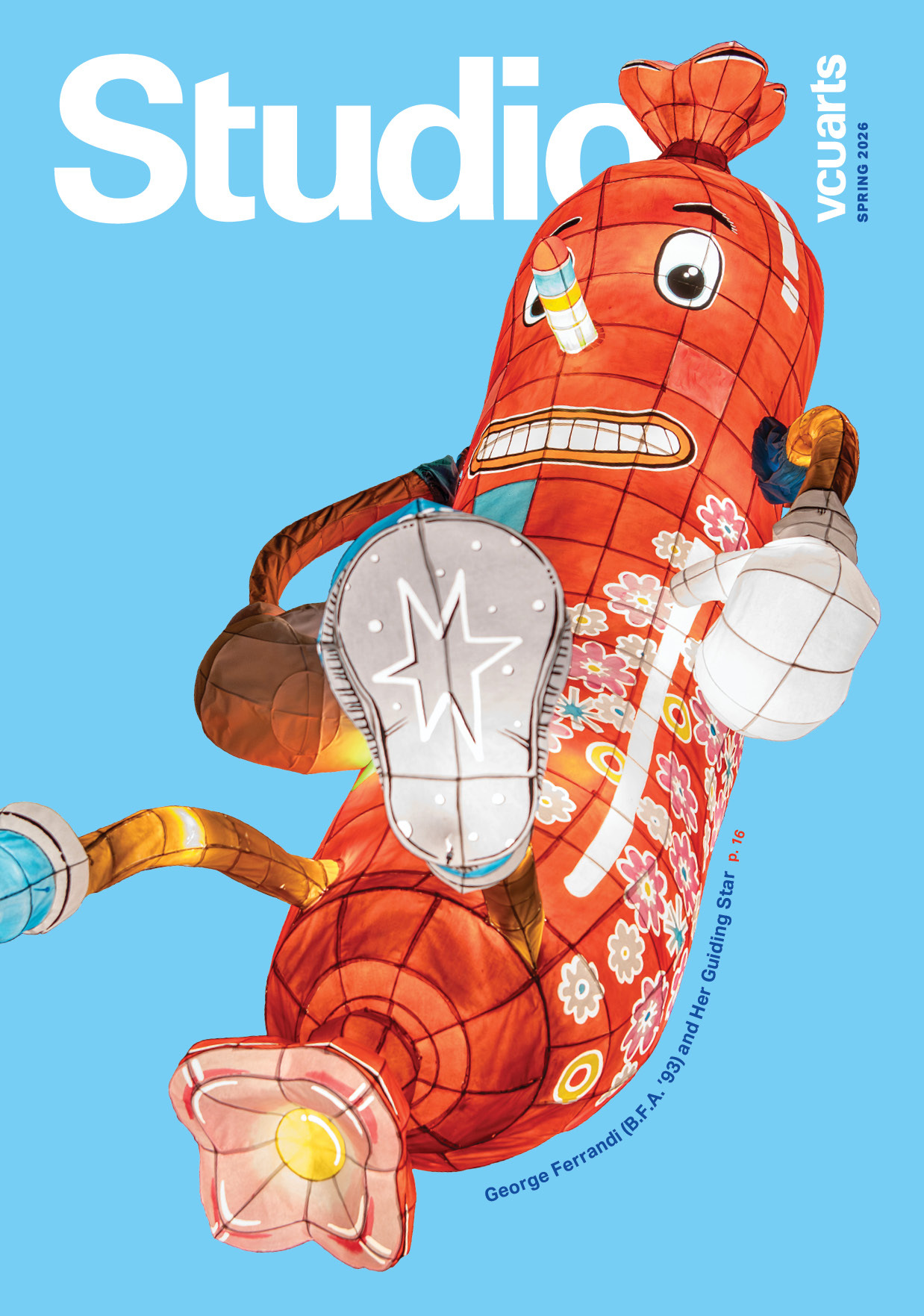 Studio magazine cover for Spring 2026