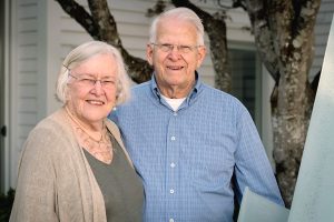 Portrait of Florence Lee Wellons and Bert Wellons