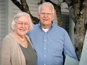 Portrait of Florence Lee Wellons and Bert Wellons